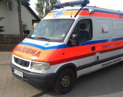 Ambulans firmy Trans-Mich